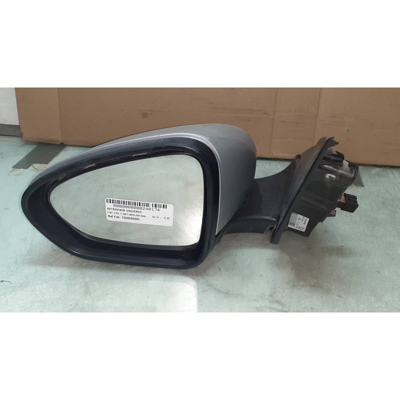 Recambio de retrovisor izquierdo para fiat tipo ii (357) berlina easy referencia OEM IAM 7356565990  ELECTRICO