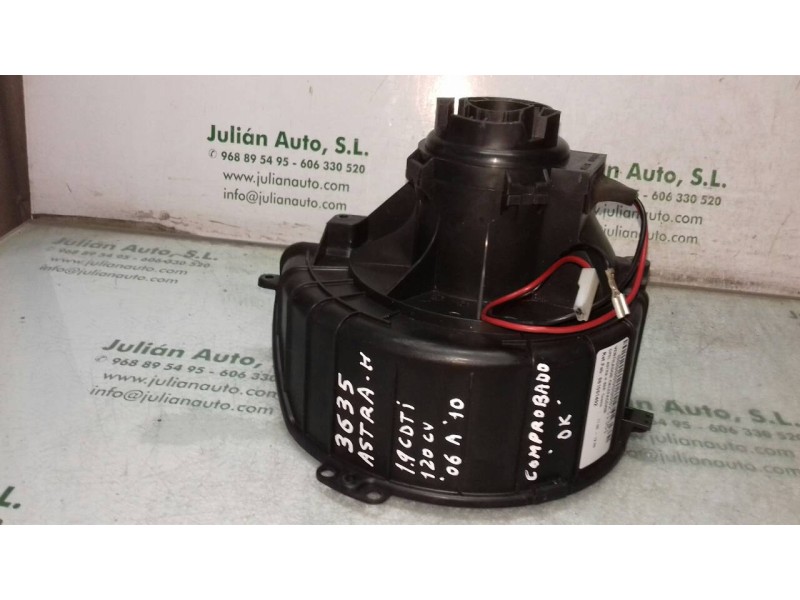 Recambio de ventilador calefaccion para opel astra h ber. cosmo referencia OEM IAM 881061492 52407543 L073A30