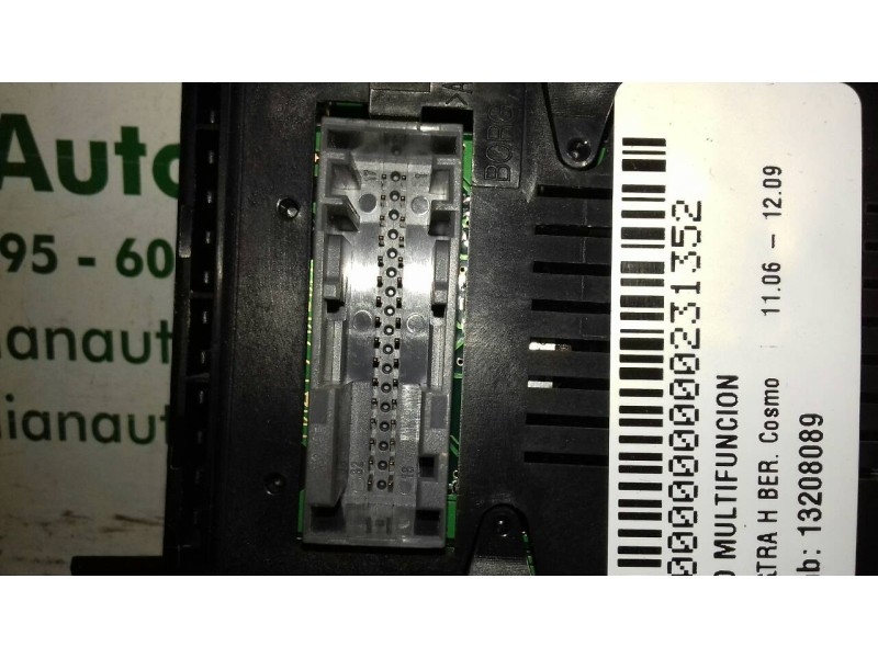 Recambio de mando multifuncion para opel astra h ber. cosmo referencia OEM IAM 13208089 281182205 565412769