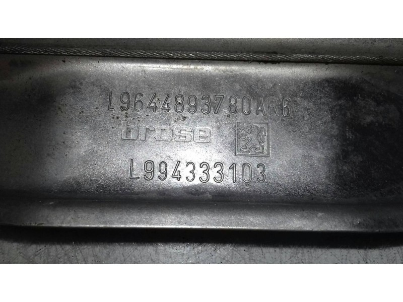 Recambio de elevalunas trasero izquierdo para peugeot 407 sw st confort referencia OEM IAM L9644893780AR6 L94333103 ELECTRICO