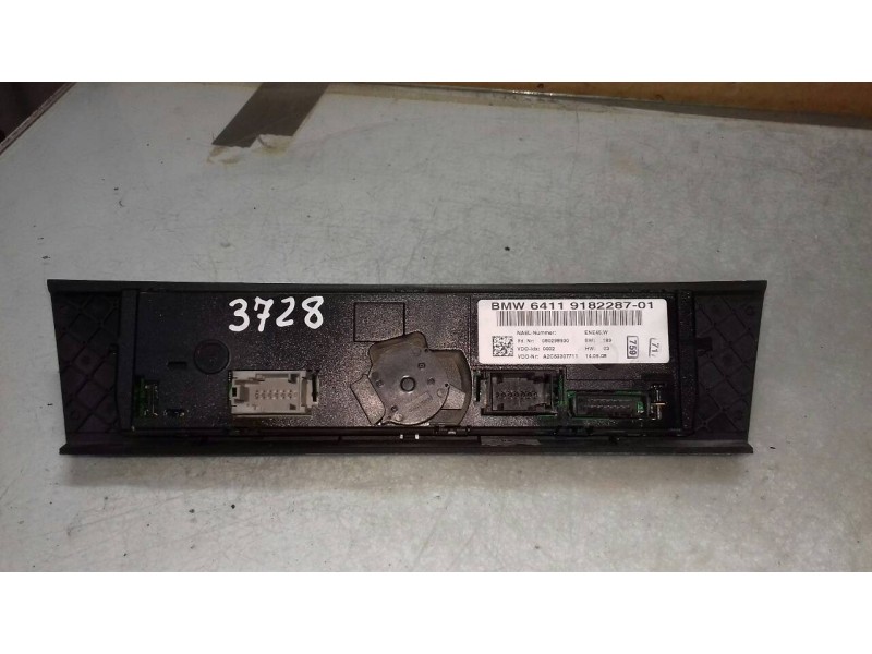 Recambio de mando climatizador para bmw serie 3 berlina (e90) 320i referencia OEM IAM 6411918228701 080298930 A2C53307711