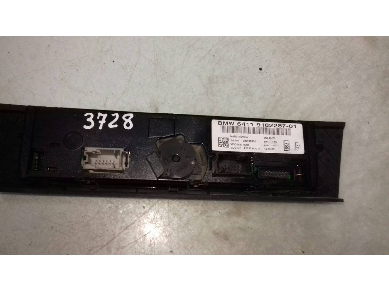 Recambio de mando climatizador para bmw serie 3 berlina (e90) 320i referencia OEM IAM 6411918228701 080298930 A2C53307711