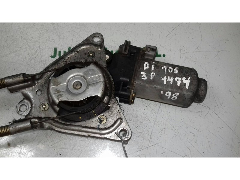 Recambio de elevalunas delantero izquierdo para peugeot 106 (s2) sketch d referencia OEM IAM 400471T1  ELECTRICO