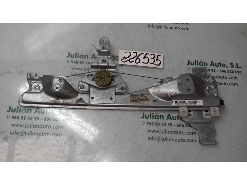 Recambio de elevalunas trasero derecho para peugeot 308 sw confort referencia OEM IAM 9680973680 962926102 ELECTRICO