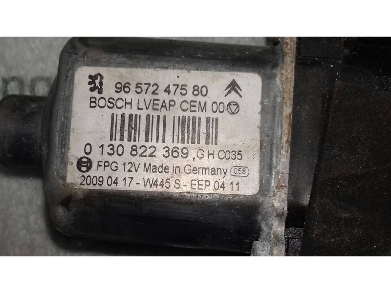 Recambio de elevalunas delantero derecho para peugeot 308 active referencia OEM IAM 96598269 9657247580 ELECTRICO