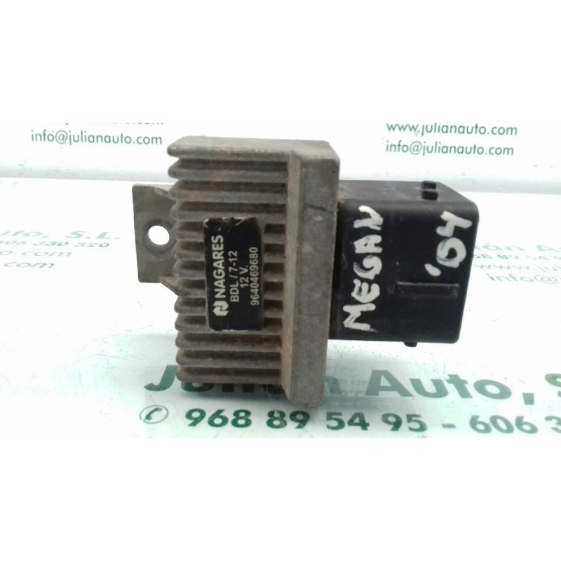 Recambio de caja precalentamiento para renault megane ii berlina 5p confort authentique referencia OEM IAM 9640469680  NAGARES