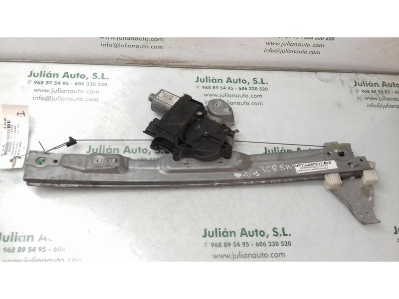 Recambio de elevalunas delantero izquierdo para peugeot 308 sw confort referencia OEM IAM 9659826980 9657247580 ELECTRICO