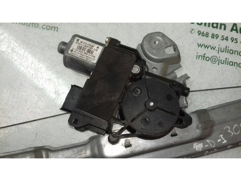 Recambio de elevalunas delantero izquierdo para peugeot 308 sw confort referencia OEM IAM 9659826980 9657247580 ELECTRICO