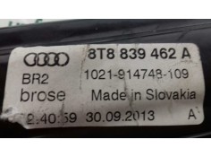 Recambio de elevalunas trasero derecho para audi a5 sportback (8t) 2.0 tdi (110kw) referencia OEM IAM 8T8839462A  ELECTRICO 2