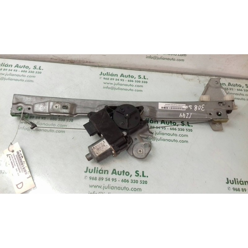 Recambio de elevalunas delantero derecho para peugeot 308 sw confort referencia OEM IAM 9659827080 9657247680 ELCTRICO