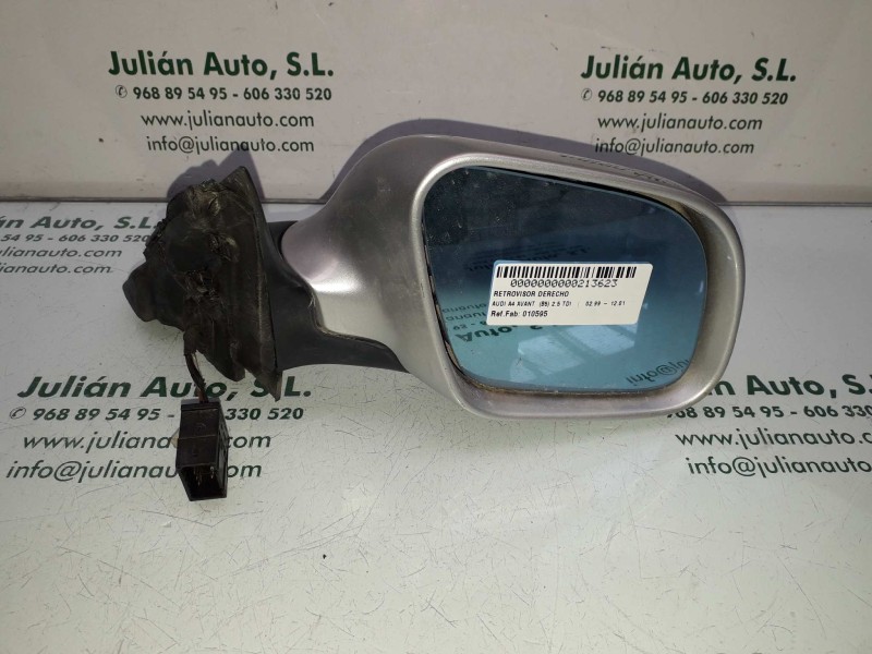 Recambio de retrovisor derecho para audi a4 avant (b5) 2.5 tdi referencia OEM IAM 010595  ELECTRICO