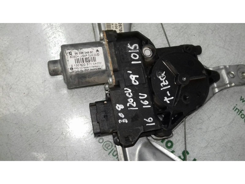 Recambio de elevalunas trasero izquierdo para peugeot 308 active referencia OEM IAM 9659826780 977939104 ELECTRICO
