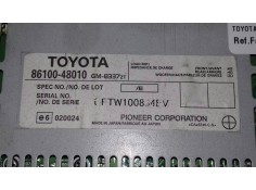Recambio de sistema audio / radio cd para toyota lexus rx 300 (mcu35) luxury referencia OEM IAM 8610048010 PIONEER AMPLIFICADOR 2