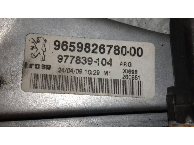 Recambio de elevalunas trasero izquierdo para peugeot 308 active referencia OEM IAM 9659826780 977939104 ELECTRICO