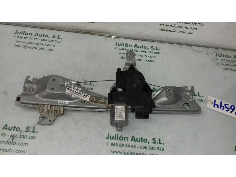 Recambio de elevalunas trasero izquierdo para peugeot 308 confort referencia OEM IAM 9659826780 977839102 ELECTRICO
