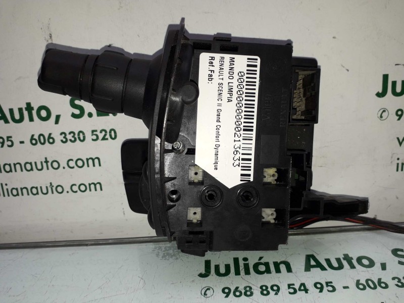 Recambio de mando limpia para renault scenic ii grand confort dynamique referencia OEM IAM   