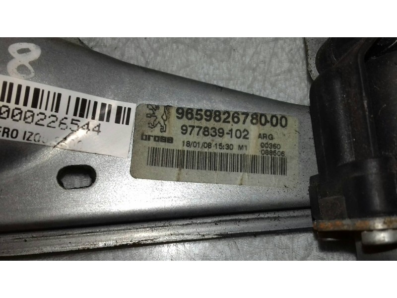 Recambio de elevalunas trasero izquierdo para peugeot 308 confort referencia OEM IAM 9659826780 977839102 ELECTRICO