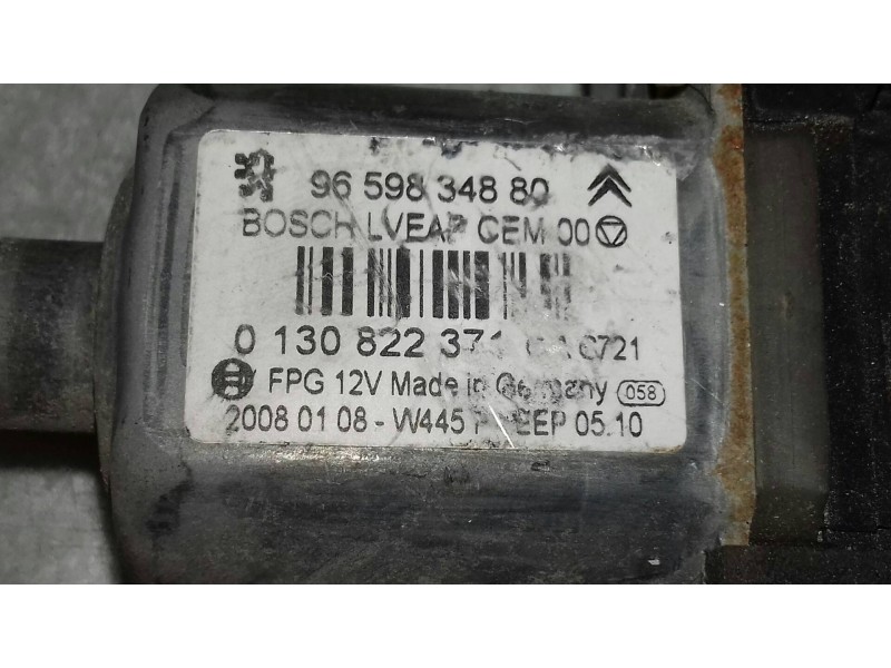 Recambio de elevalunas trasero izquierdo para peugeot 308 confort referencia OEM IAM 9659826780 977839102 ELECTRICO