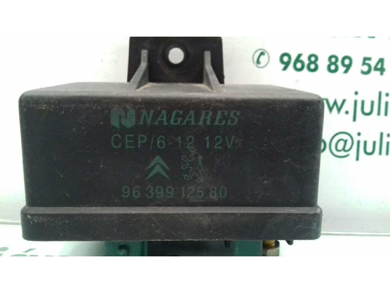 Recambio de caja precalentamiento para peugeot 306 break boulebard referencia OEM IAM 9639912580 51299011A CARTIER