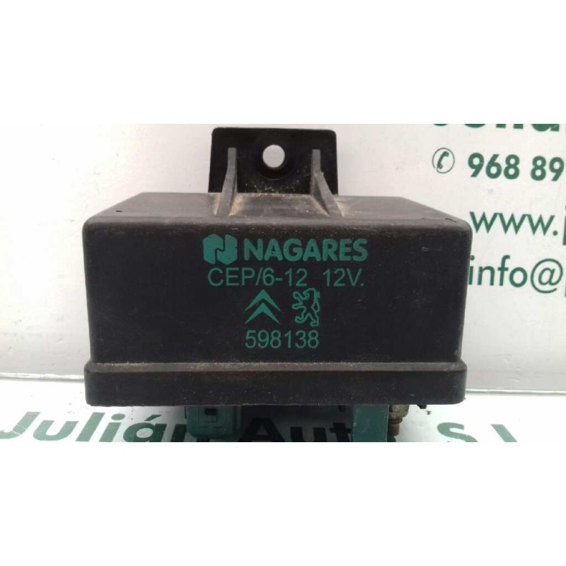 Recambio de caja precalentamiento para peugeot 607 (s1) básico referencia OEM IAM 598138  NAGARES