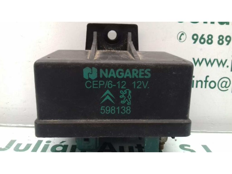 Recambio de caja precalentamiento para peugeot 607 (s1) básico referencia OEM IAM 598138  NAGARES