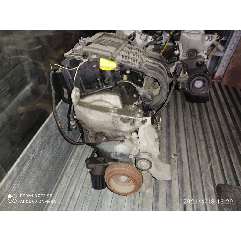 Recambio de motor completo para renault clio ii fase ii (b/cb0) authentique referencia OEM IAM D4F712  