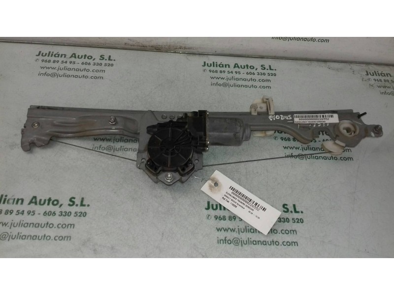 Recambio de elevalunas trasero derecho para renault grand modus dynamique referencia OEM IAM 118258  ELECTRICO