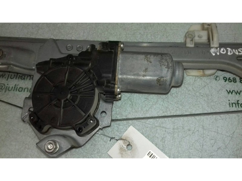 Recambio de elevalunas trasero derecho para renault grand modus dynamique referencia OEM IAM 118258  ELECTRICO