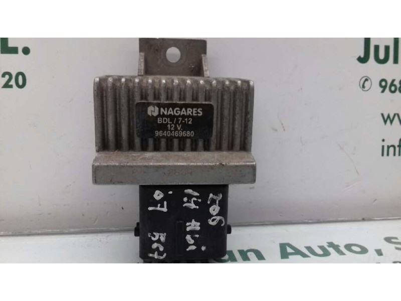 Recambio de caja precalentamiento para peugeot 206 berlina look referencia OEM IAM 9640469680  NAGARES