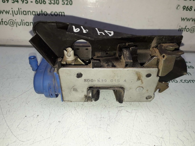 Recambio de cerradura puerta trasera izquierda para audi a4 avant (b5) 2.5 tdi referencia OEM IAM 8D0839015A  