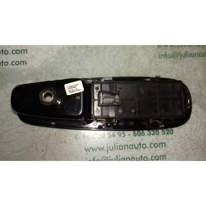 Recambio de mando elevalunas delantero izquierdo para fiat 500 l (330) s-design referencia OEM IAM 7356631950 03494955 735650748