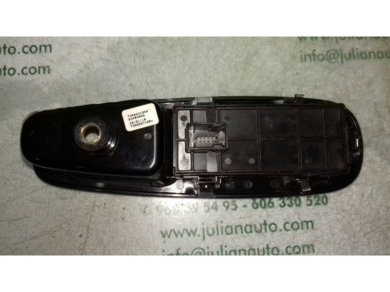 Recambio de mando elevalunas delantero izquierdo para fiat 500 l (330) s-design referencia OEM IAM 7356631950 03494955 735650748