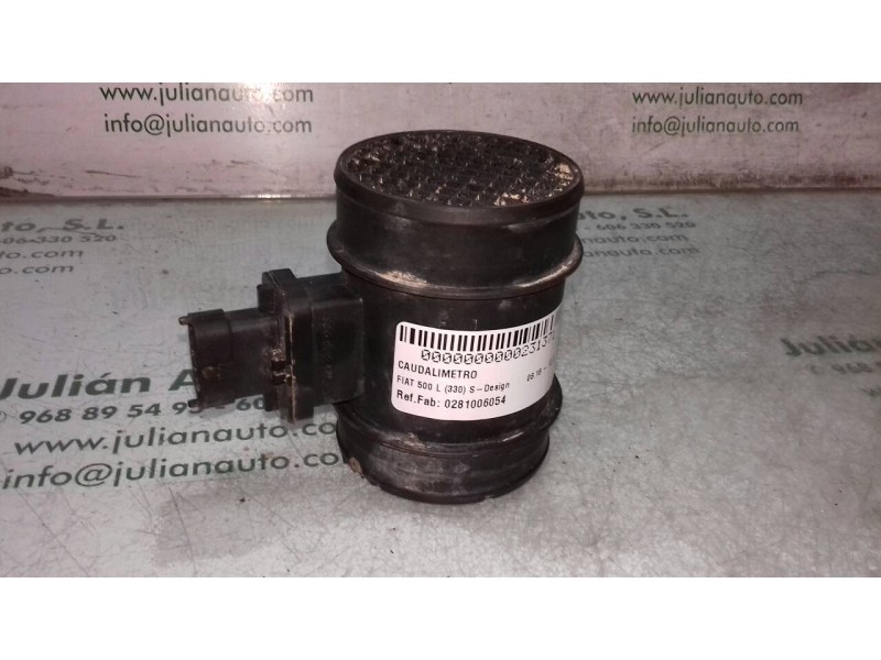 Recambio de caudalimetro para fiat 500 l (330) s-design referencia OEM IAM 0281006054 55220715 68167871AA