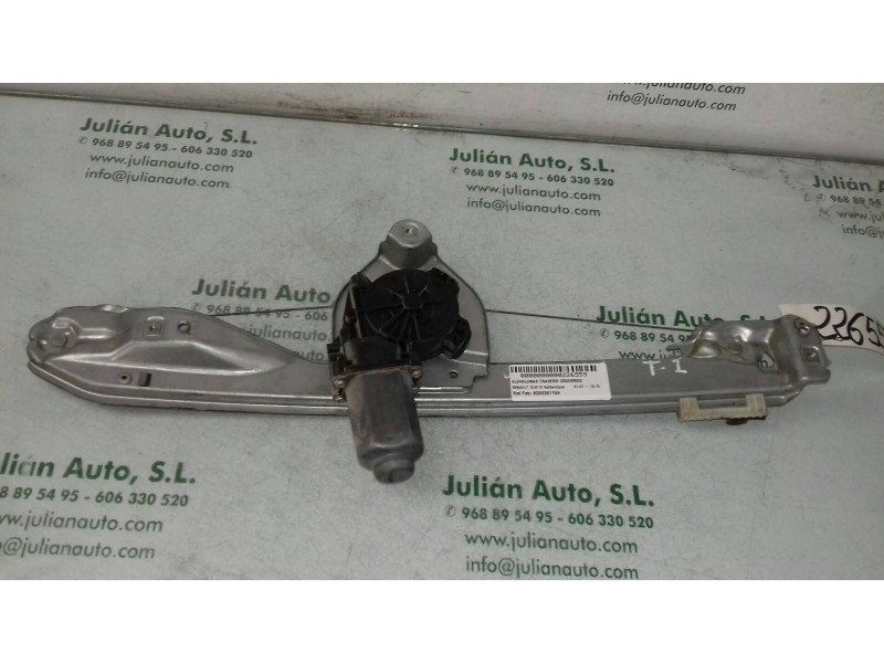 Recambio de elevalunas trasero izquierdo para renault clio iii authentique referencia OEM IAM 8200291153 981285200 ELECTRICO