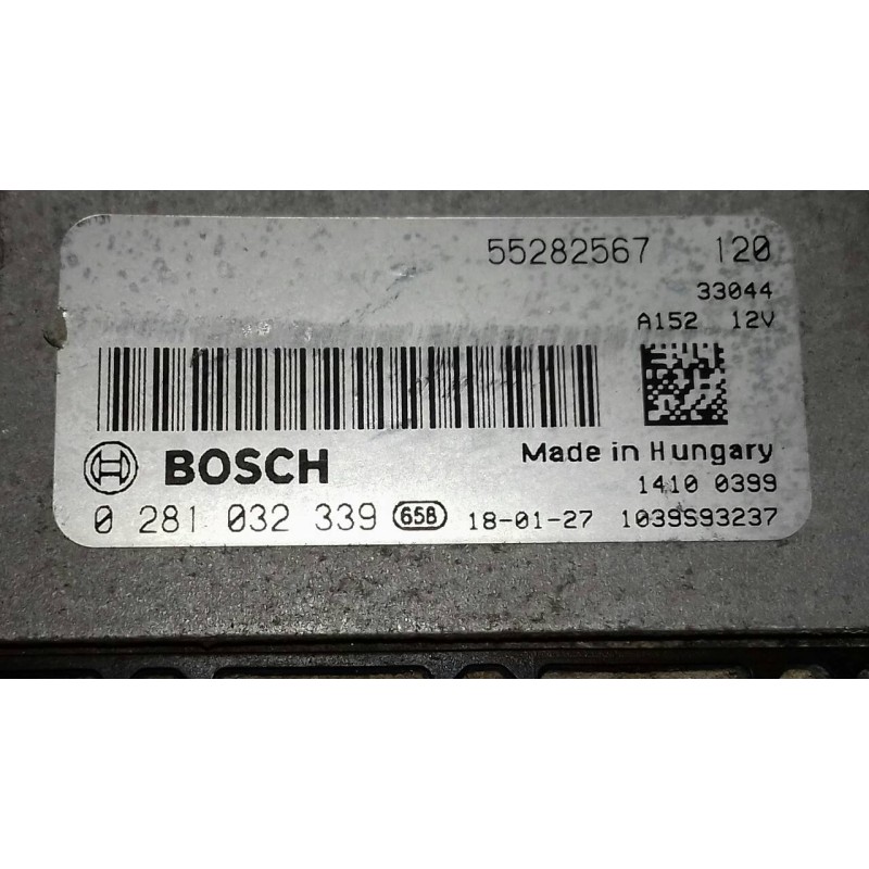 Recambio de centralita motor uce para fiat 500 l (330) s-design referencia OEM IAM 55282567 0281032339 BOSCH