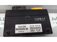 Recambio de centralita cierre para citroen xsara berlina 1.9 d sx referencia OEM IAM 9633523680 93592896 TEXTON