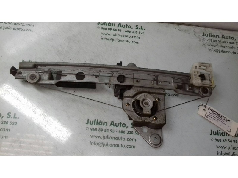 Recambio de elevalunas trasero derecho para renault megane ii berlina 5p dynamique referencia OEM IAM 19001178 6 PINES ELECTRICO