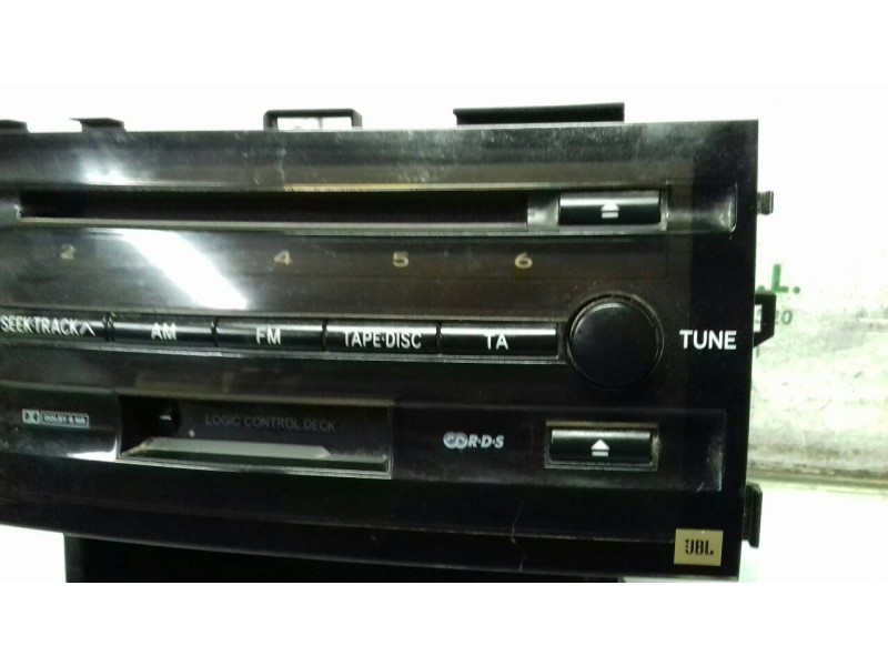 Recambio de sistema audio / radio cd para toyota prius (nhw20) basis referencia OEM IAM 8612047120 CQES0370A 
