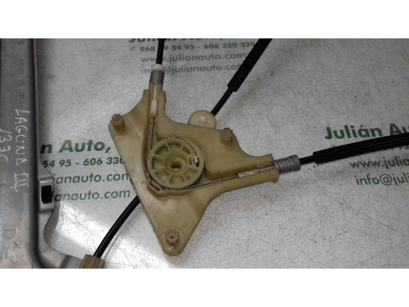 Recambio de elevalunas delantero izquierdo para renault laguna iii authentique referencia OEM IAM 807010002R 974823103 ELECTRICO