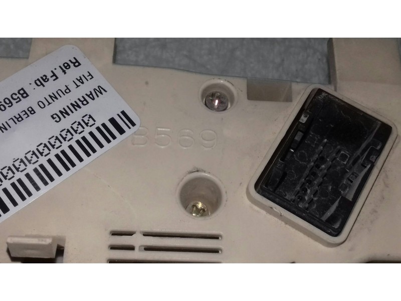 Recambio de warning para fiat punto berlina (188) 1.3 16v multijet feel referencia OEM IAM B569 20605 