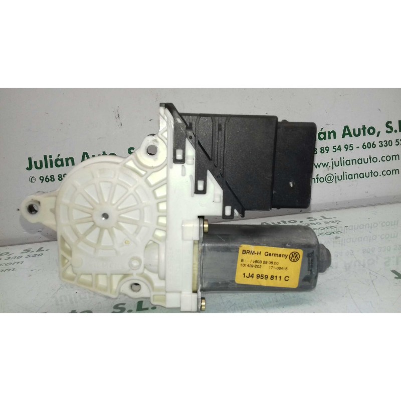 Recambio de motor elevalunas trasero izquierdo para volkswagen bora berlina (1j2) conceptline referencia OEM IAM 1J4959811C 1014