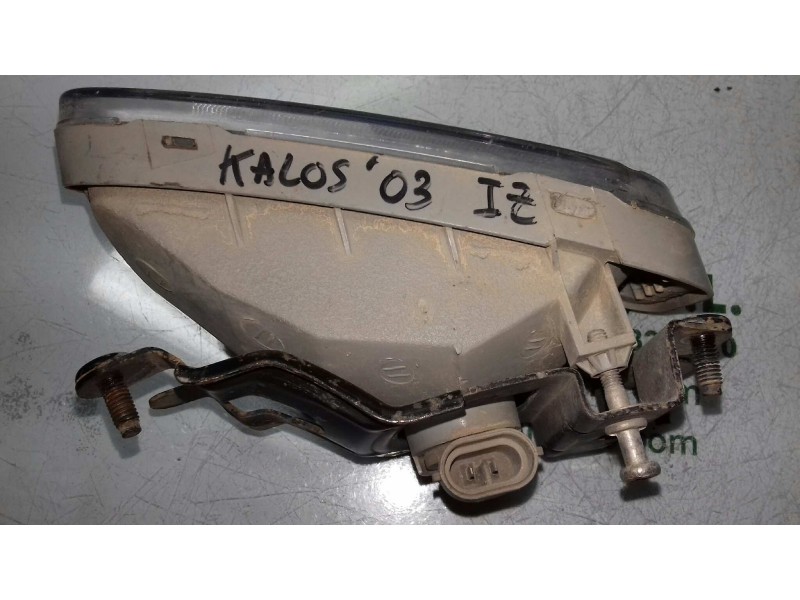 Recambio de faro antiniebla izquierdo para chevrolet kalos 1.2 cat referencia OEM IAM 96540154  2 PINES