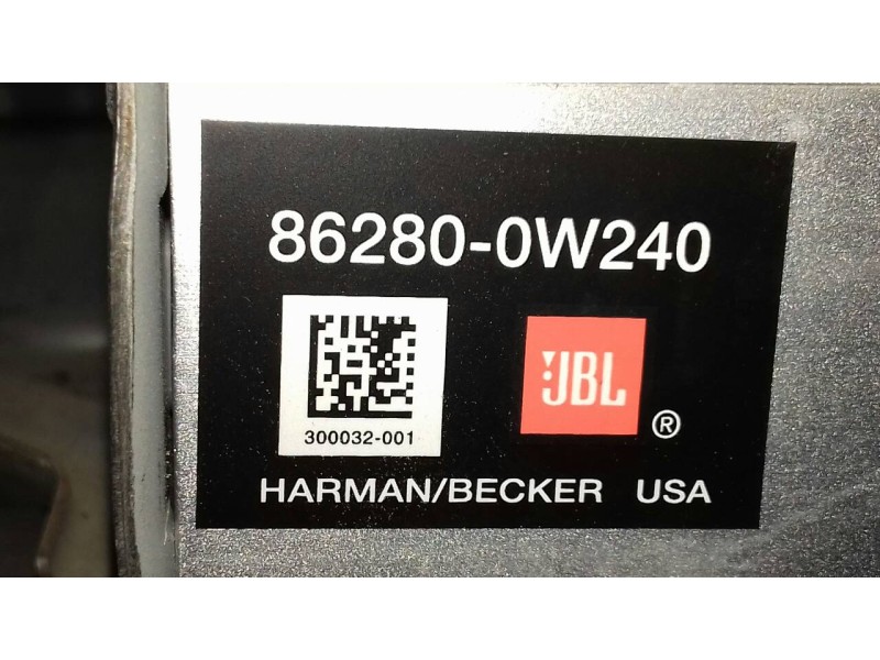 Recambio de modulo electronico para toyota prius (nhw20) basis referencia OEM IAM 862800W240  AMPLIFICADOR