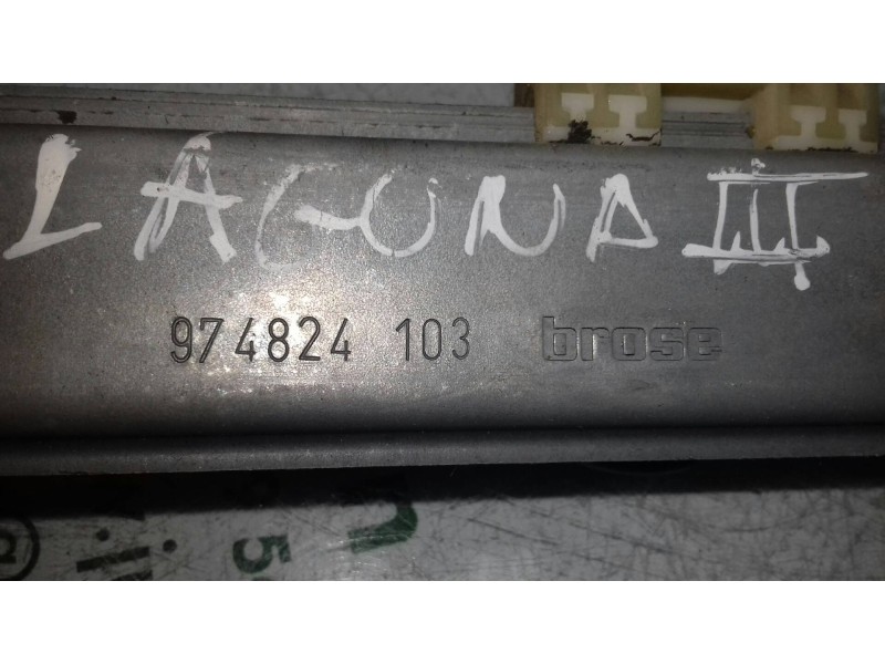 Recambio de elevalunas delantero derecho para renault laguna iii authentique referencia OEM IAM 807000002R 974824103 ELECTRICO