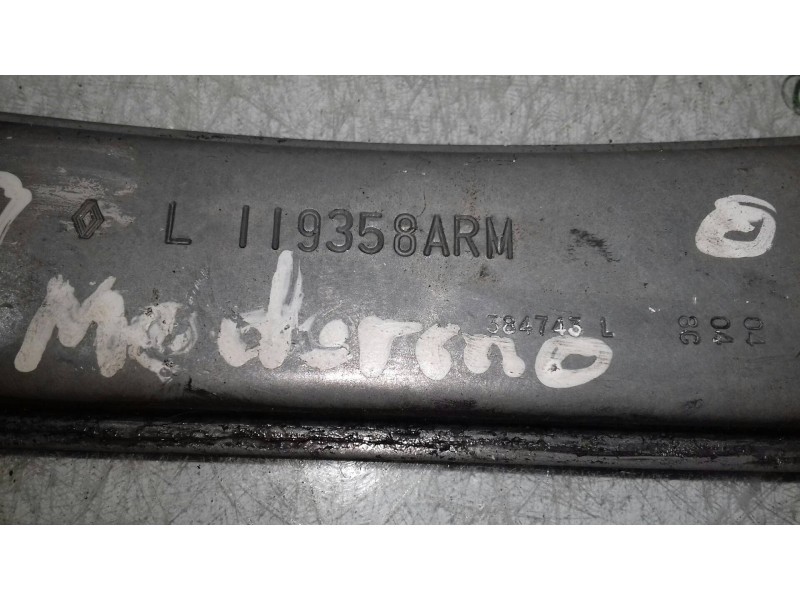 Recambio de elevalunas delantero izquierdo para renault twingo authentique referencia OEM IAM L119358ARM 400957C ELECTRICO