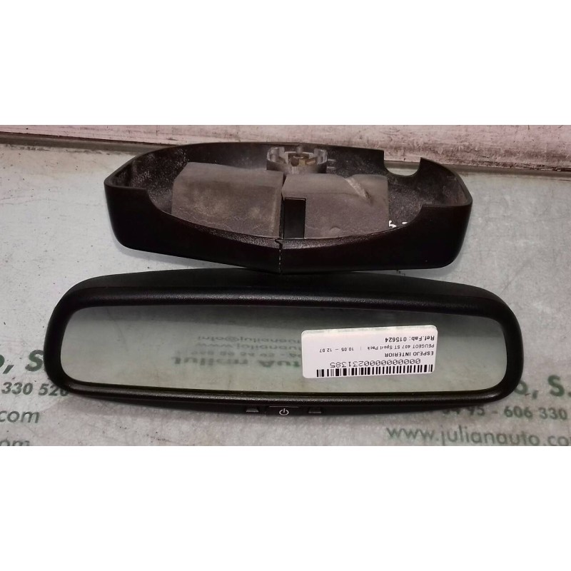 Recambio de espejo para peugeot 407 st sport pack referencia OEM IAM 015624  GENTEX