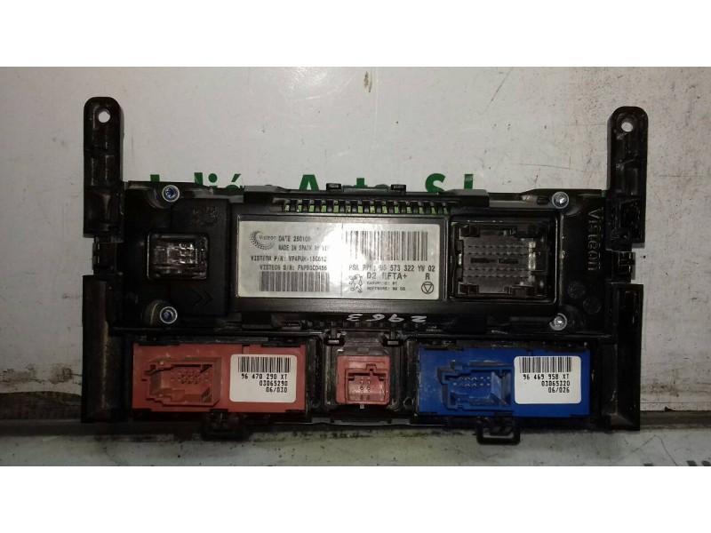 Recambio de mando climatizador para peugeot 407 st sport pack referencia OEM IAM 96573322Y 96470290XT 96469958XT