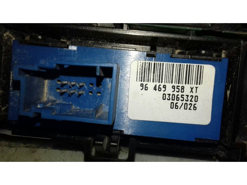 Recambio de mando climatizador para peugeot 407 st sport pack referencia OEM IAM 96573322Y 96470290XT 96469958XT