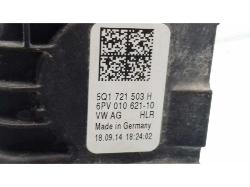 Recambio de potenciometro pedal para seat leon (5f1) reference referencia OEM IAM 5Q1721503H 6PV01062110 
