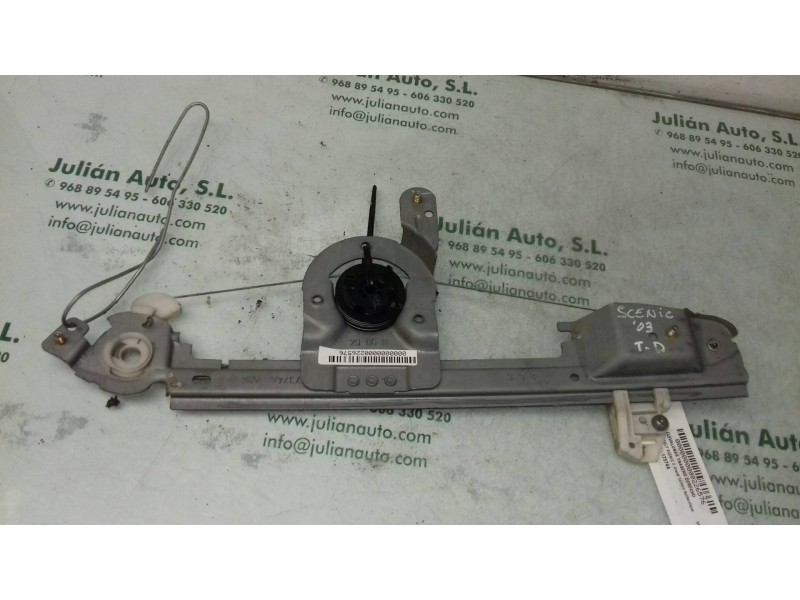 Recambio de elevalunas trasero derecho para renault scenic ii grand confort authentique referencia OEM IAM 17374A  ELECTRICO
